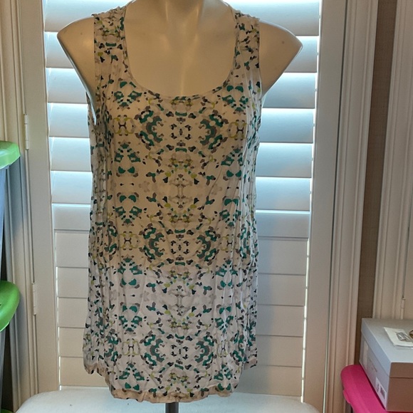 Eddie Bauer Multicolor Patterned Tank Top - Picture 1 of 6
